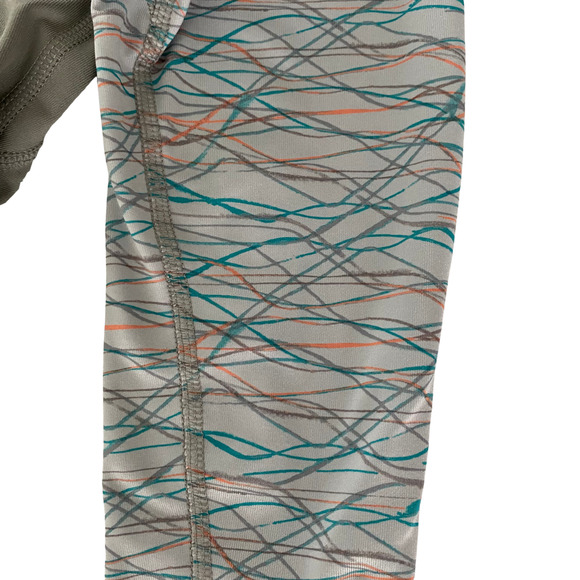 Nike Pro Combat Dri-Fit Women Compression Shirt Medium Grey Quarter Zip Pullover - Picture 6 of 9